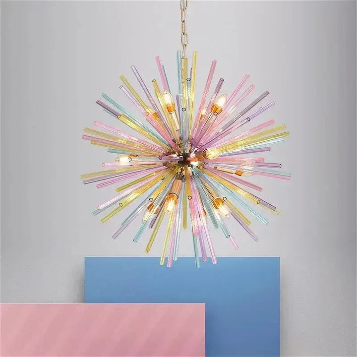 Suspension moderne et vive pour illuminer votre pièce de vie