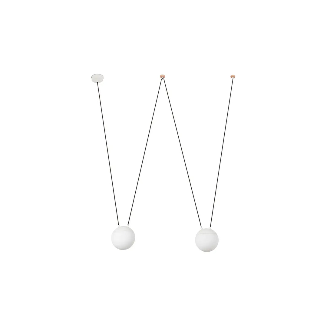 Suspension Mine Space 2L blanche de Faro Barcelona