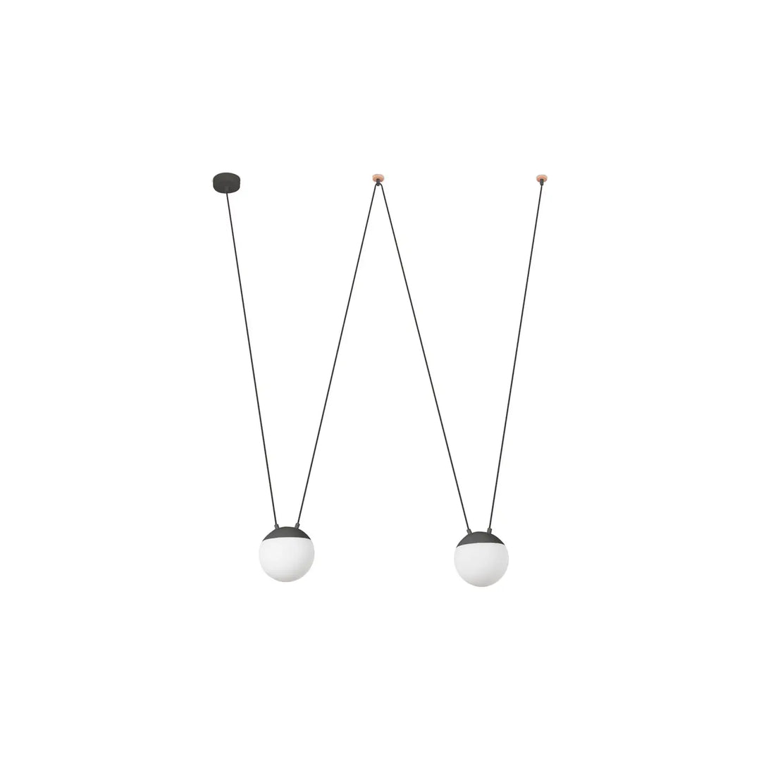 Suspension Mine Space 2L grise de Faro Barcelona