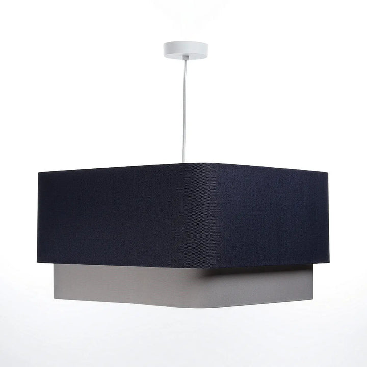 Suspension Luminaire | KWADRO DUO (Bleu Marine)