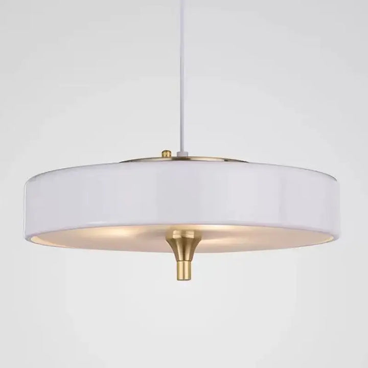 Suspension plate design avec détails dorés élégants