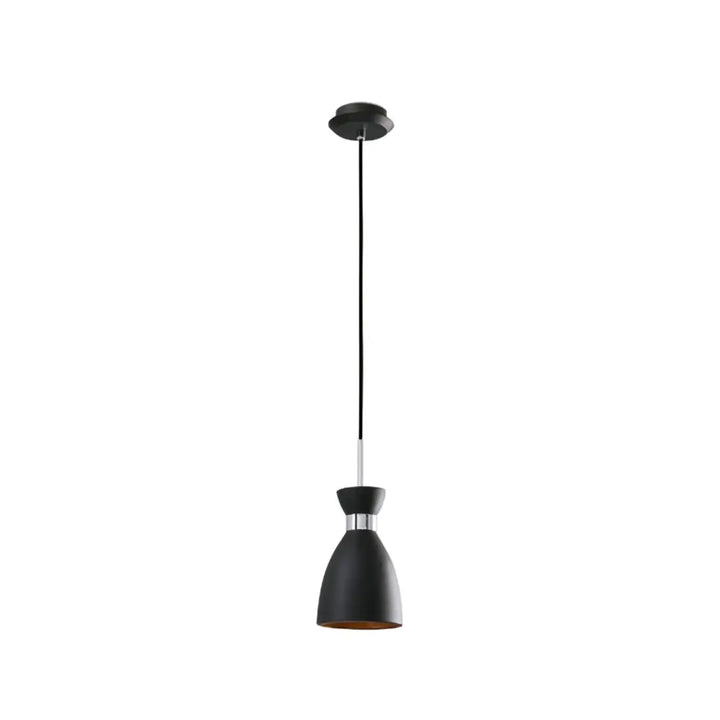 Suspension Retro 1 lumière noire de Faro Barcelona
