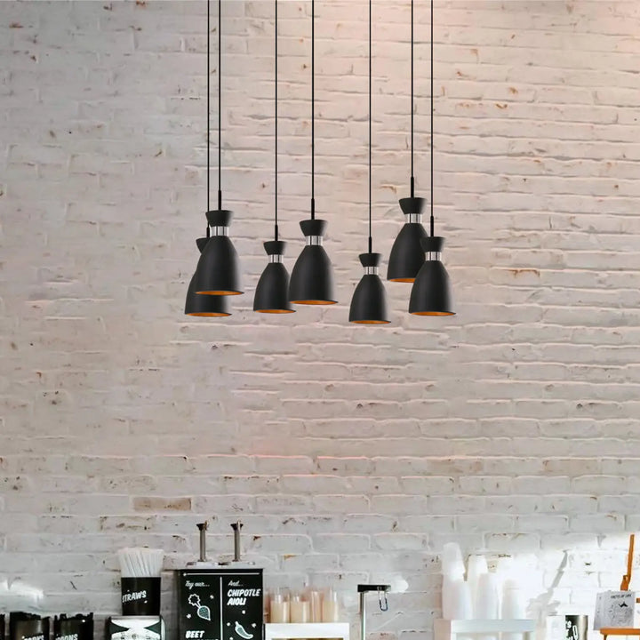 Suspension Retro de Faro Barcelona en situation