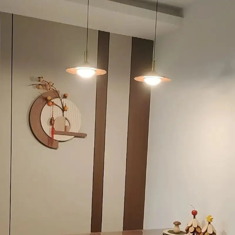 Suspension scandinave acrylique et métal style nordique