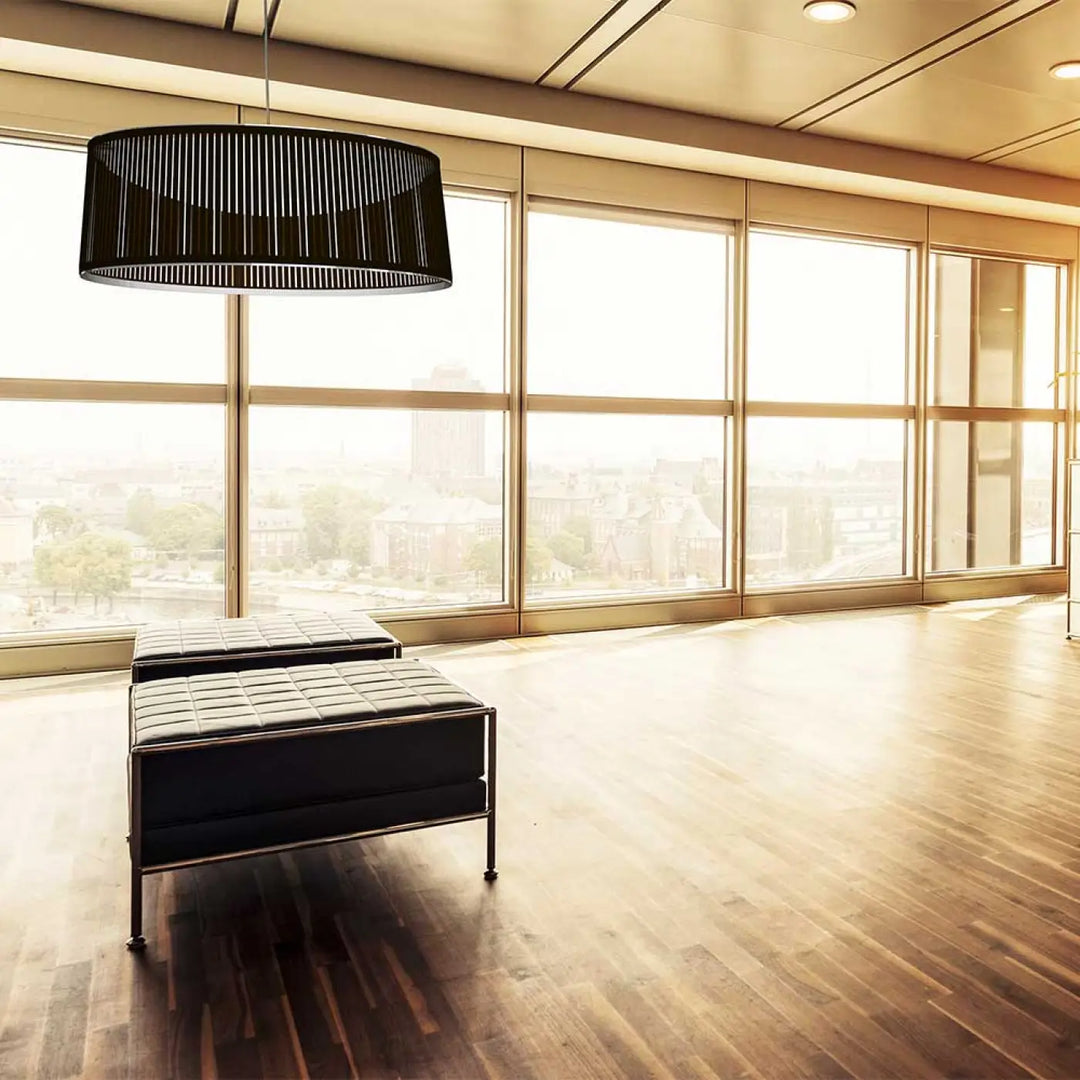 Suspension Solis Drum en tissu de Pablo Designs