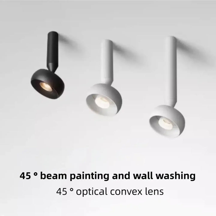 Suspension spot led ajustable pour éclairage architectural