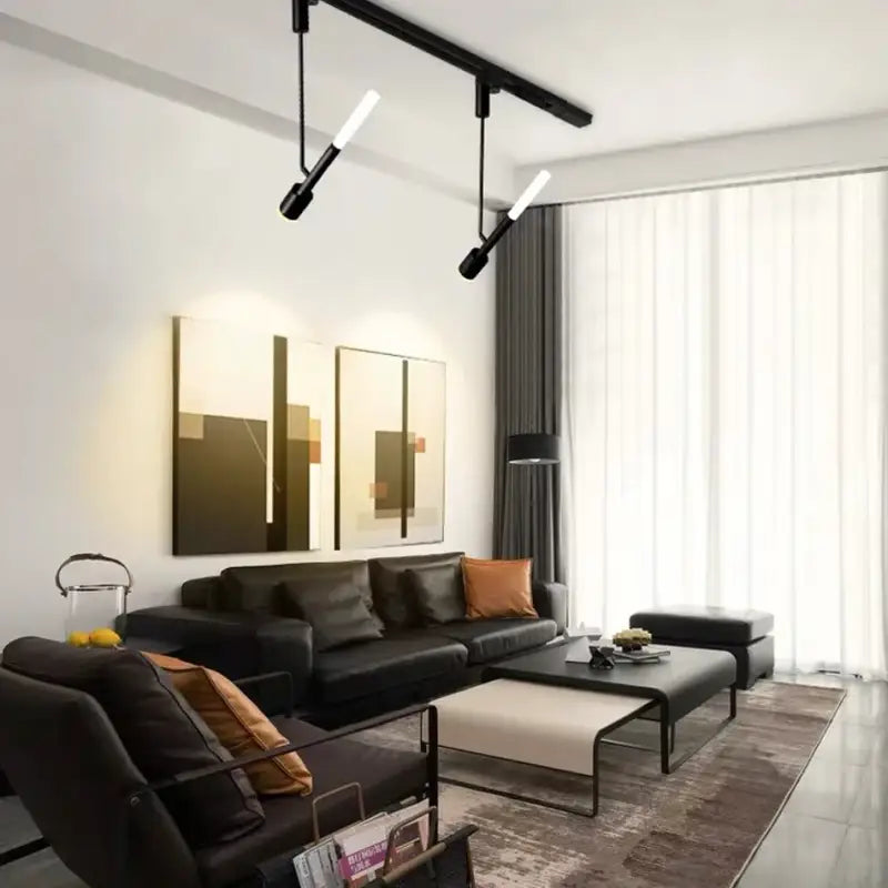 Suspension Spot LED Minimaliste Orientable Style Élégant