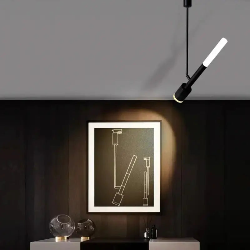 Suspension Spot LED Minimaliste Orientable Style Élégant