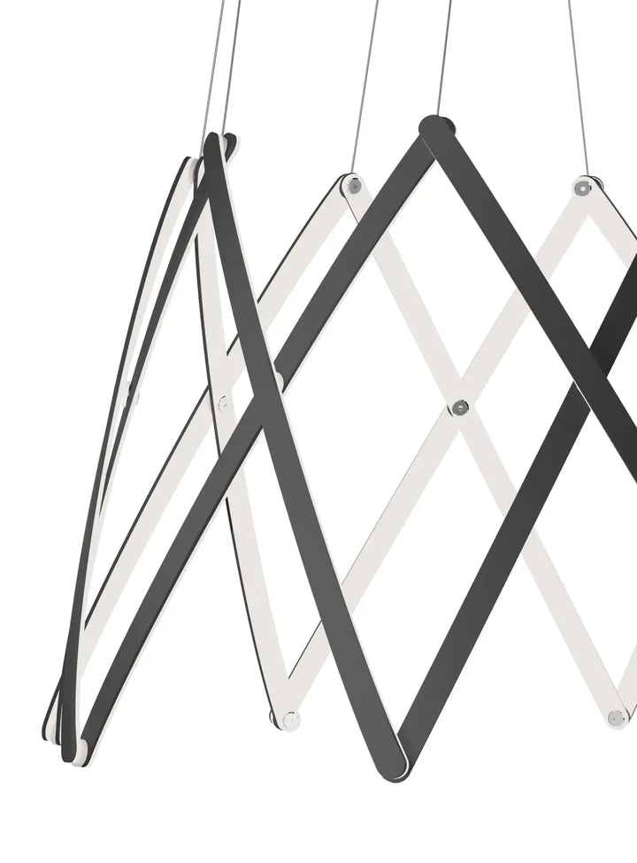 Suspensions Stella noire et sable