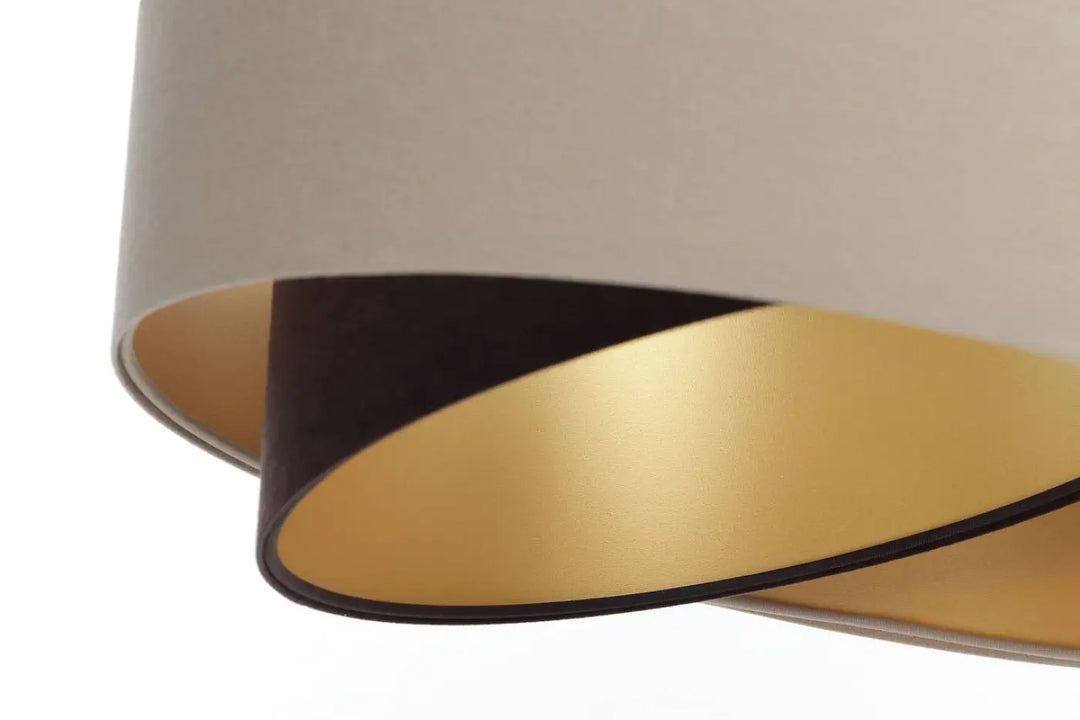 Suspension Luminaire | AURIC (Beige/Marron)