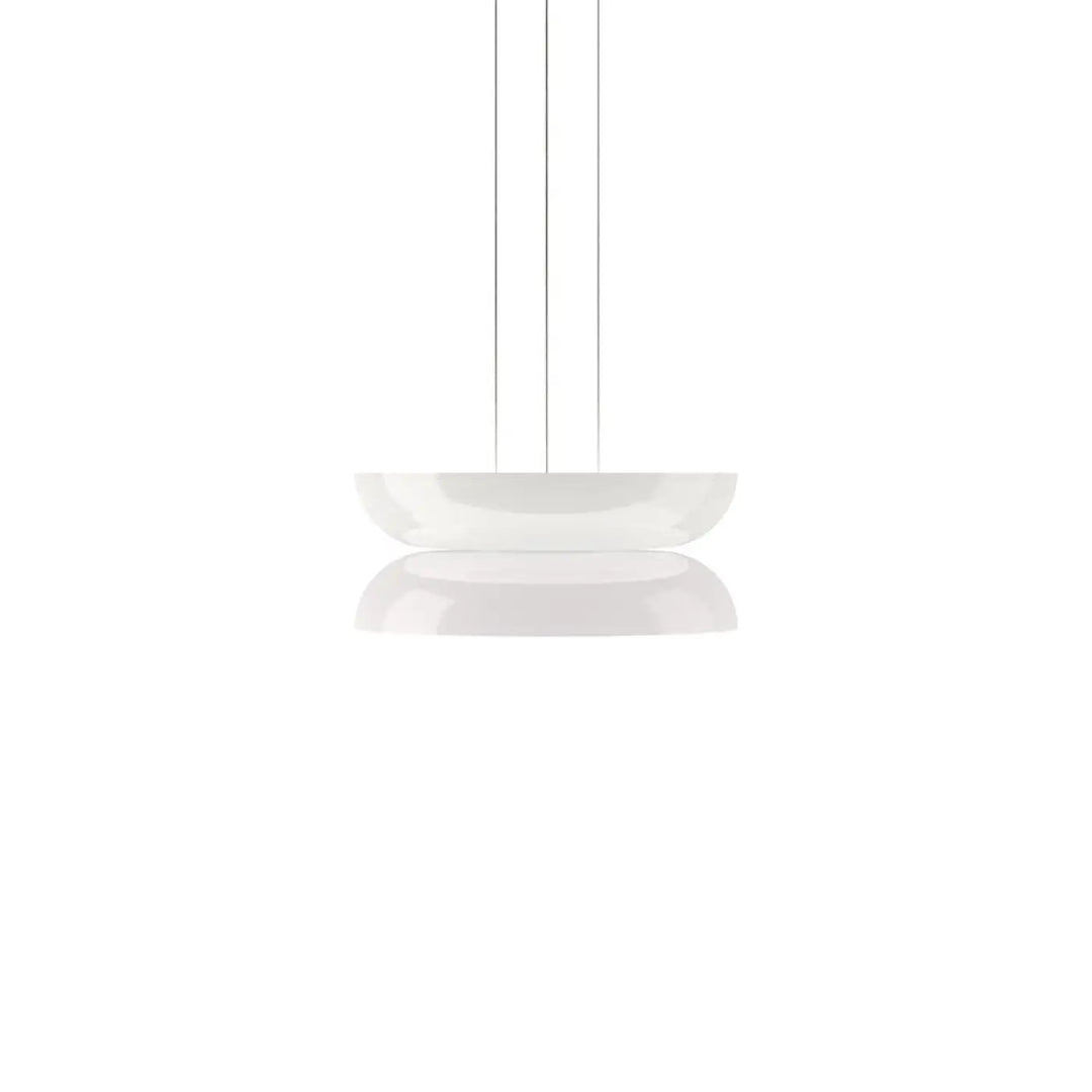 Suspension Totem Pablo Designs en verre opale soufflé, vue 14