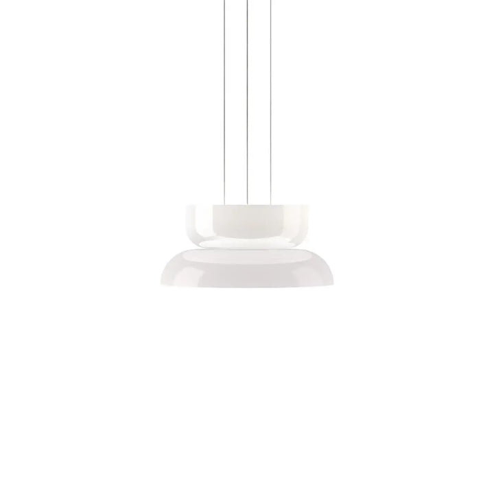 Suspension Totem Pablo Designs en verre opale soufflé, vue 13