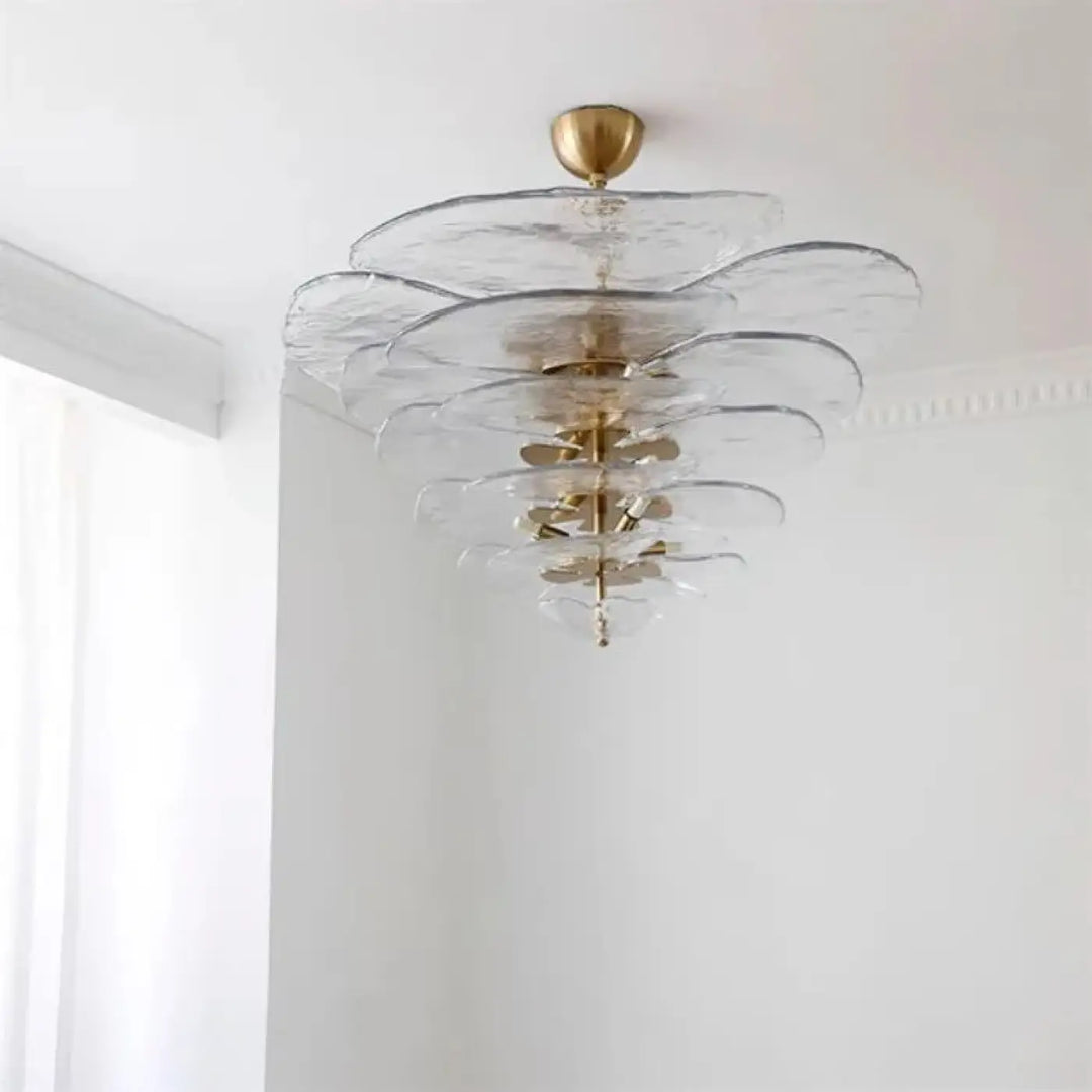 Suspension En Verre Coloré Style Élégant Pour Salle À Manger Chic