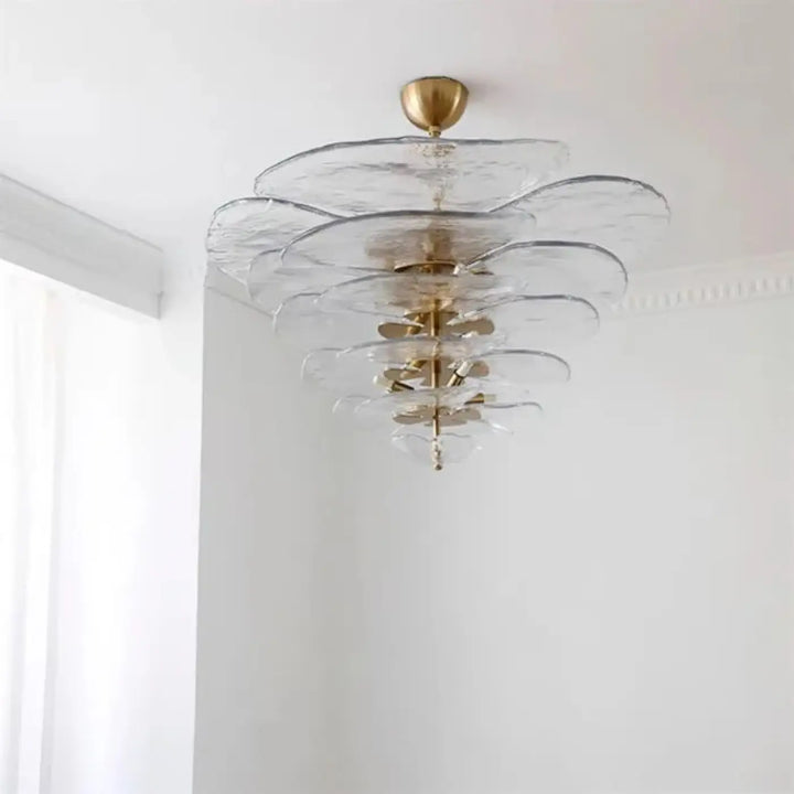 Suspension En Verre Coloré Style Élégant Pour Salle À Manger Chic