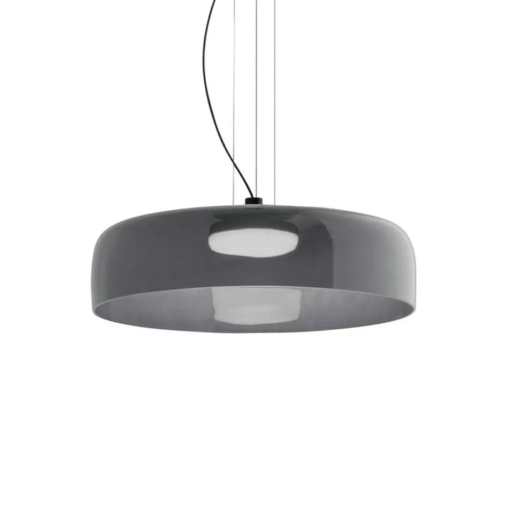 Suspension LED Levels 1 en verre fumé #couleur_gris