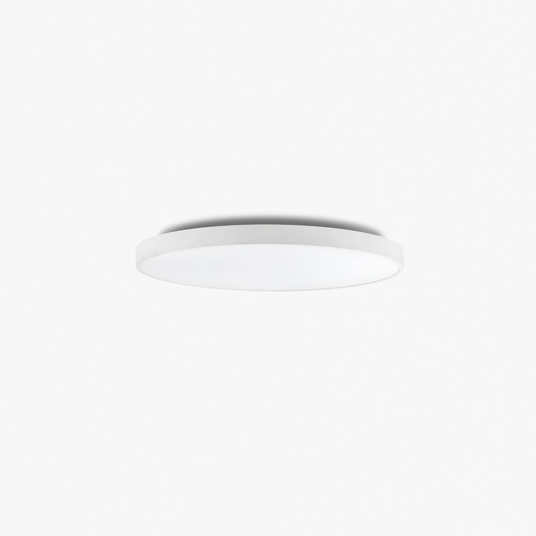 Plafonnier Domio Ø 80 cm blanc diffuseur opale de Faro Barcelona