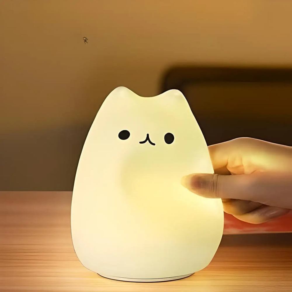 Squishy Cat Night Light | Children Night Lights