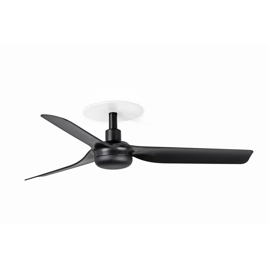 Ventilateur encastré Mini Punt Recessed noir de Faro Barcelona