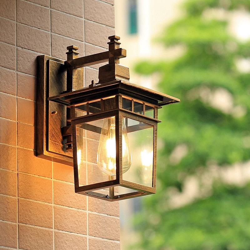 Lampe extérieure murale LED imperméable éclairage haut et bas - Comptoir  des Lampes