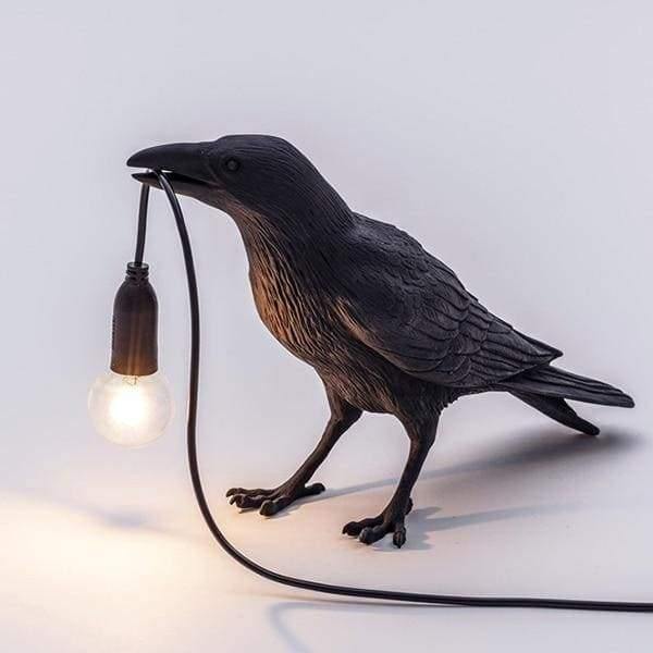     lampe-corbeau-noir