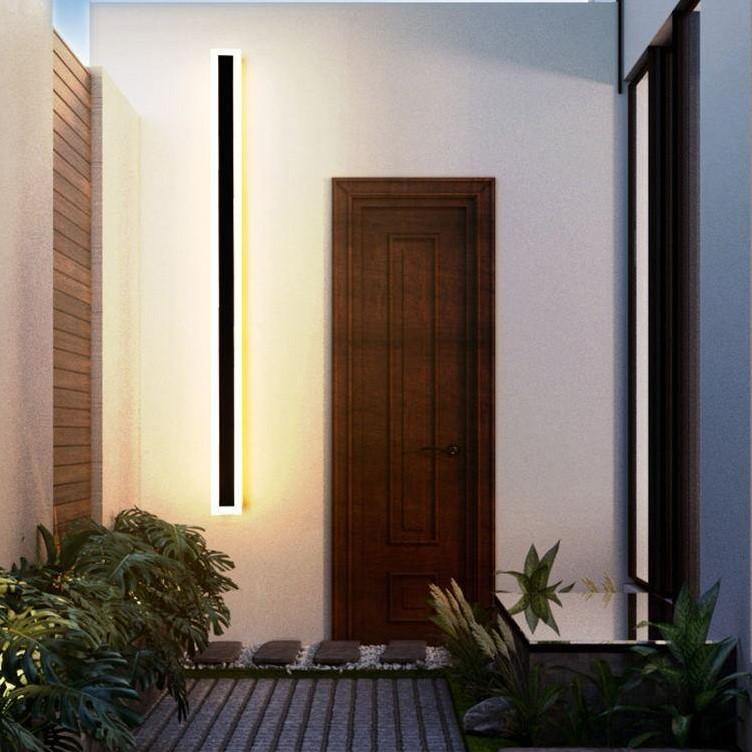 3x LED Extérieur Mur de la Maison Bas Luminaire Éclairage Garages Lumières